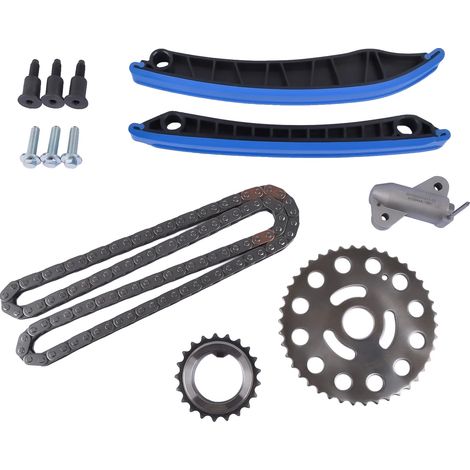 Kit de cadena de distribución, de metal resistente, compatible con Opel Vivaro, Renault Espace, Megane y Scenic. (1/5)