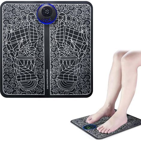 Masseur de pieds électrique EMS, Appareil massage des pieds pour soulager les muscles sanguins, Design Ergonomique (1/5)