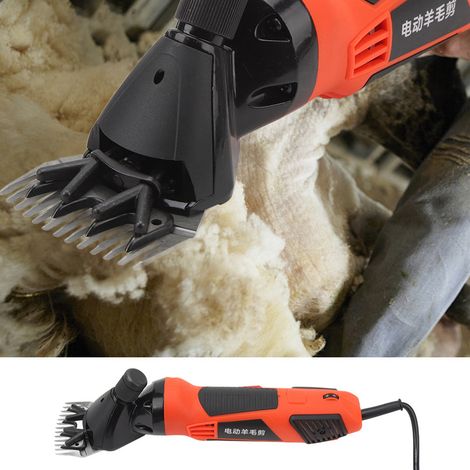 Tondeuse électrique pour moutons, 6 vitesses, ciseaux de toilettage, outil électrique 1000 W, prise UE 220 V (1/5)
