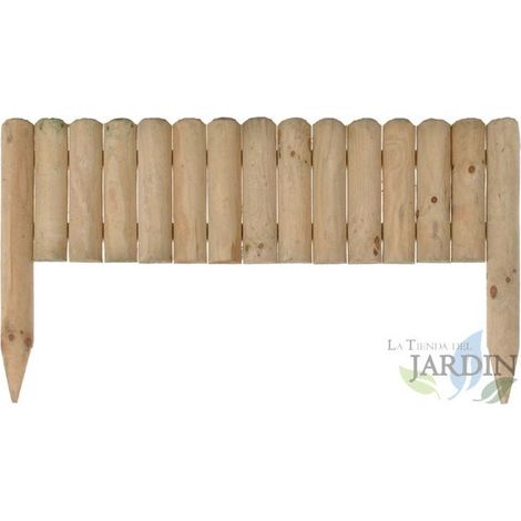 Bordura per Recinzioni in legno Vampire, 30 x 7 x 105 cm, in Legno Trattato per Esterni