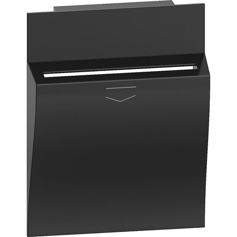 Living Now enjoliveur 2 modules INT.A badge noir BTICINO BTKG22M2
