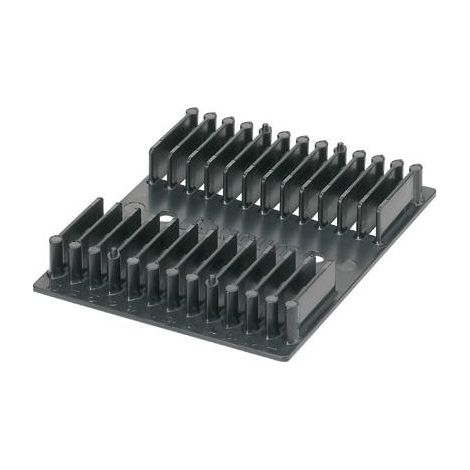 Panduit FSC24 fermacavo Nero