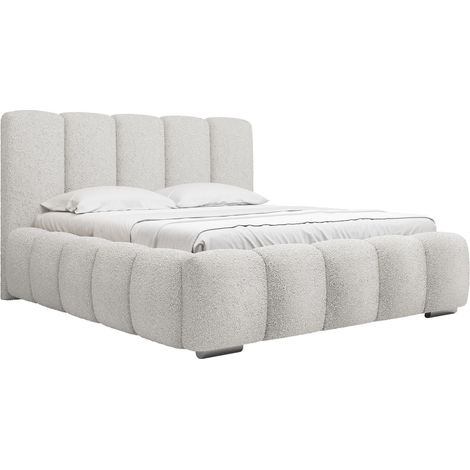 Cama TrendyNest Alceus I, Abriamo 4, Doble, 160x200, Tapiz, Somieres, 180x222x112cm