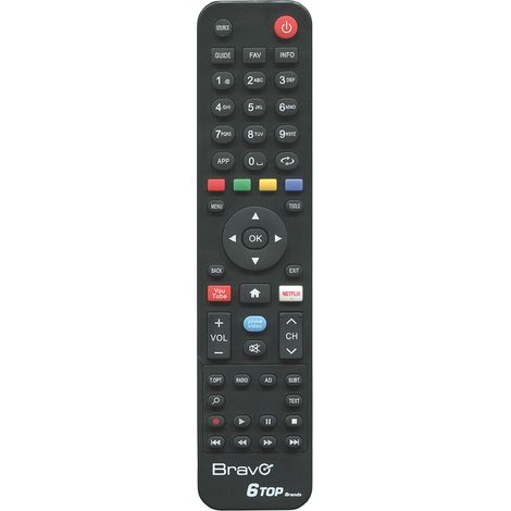 Bravo TELECOMANDO PER TV UNIVERSALE 6 TOP BRANDS