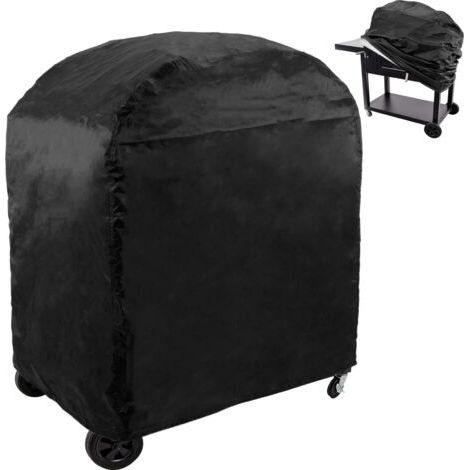 Housse de barbecue imperméable 80x66x100cm – Tissu Oxford résistant aux intempéries – Ajustement avec bande élastique – Protection optimale (1/5)