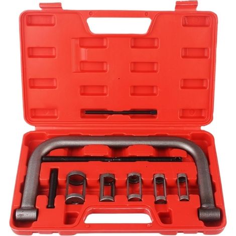 Kit pince compression ressort soupape - 10 pièces automatique pour voiture, moto, VTT - Outil entretien petits moteurs (1/5)