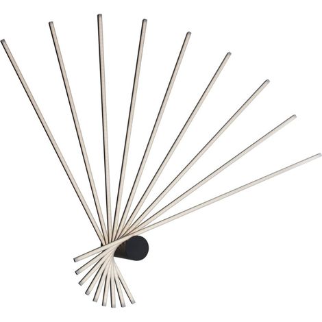 "Plafoniera LED SHANGHAI in alluminio nero 66W 4000K (Luce naturale)"