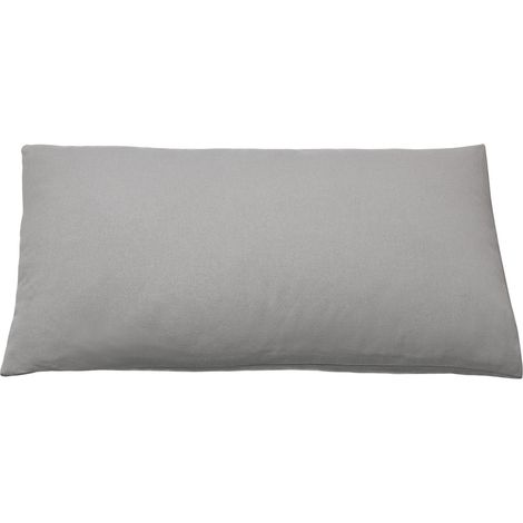 EGLO LIVING Kissen Iles, Couch Zierkissen Basic, Dekokissen aus Polyester und Baumwolle in Grau, Kissenbezug mit Inlett, Sofakissen 50x30 cm (1/5)