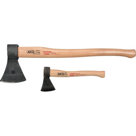 Hache + hachette à main SET 1,5 kg + 400 g