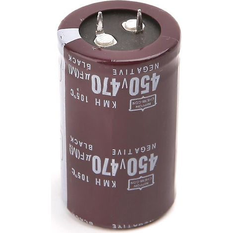 Condensateur électrolytique en aluminium 470uF 450 V pour poste à souder électrique, volume 30 x 50 (1/5)