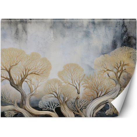 Papier peint Arbres Plantes Abstraction 100x70 (1/5)