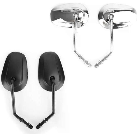 Artudatech Rückspiegelpaar für Harley Street Glide Softail XL883 XL1200 Road Glide JXLGV (1/5)