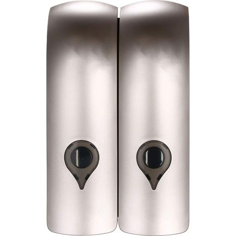Dispenser di sapone e lozione Ulisem da 300 ml, 2 dispenser di sapone e shampoo autoadesivi, dispenser di sapone manuale a parete, dispenser di gel doccia liquido per il bagno (1/4)