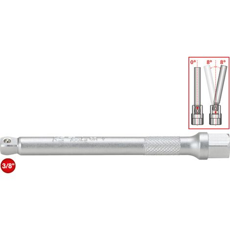 3/8" Rallonges inclinables, 150mm (1/5)