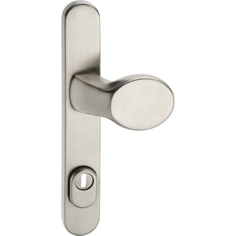 HDM Professional Rahmen-Wechselgarnitur mit Knopf und abgerundetem Schild mit ZA, Serie Ems (1/3)