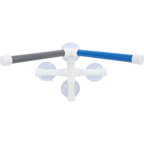 Support de Bain D'oiseaux en PVC avec Ventouse pour Perchoir Mural de Douche de Perroquet, Perchoir de Douche D'oiseaux, de Bain (1/4)