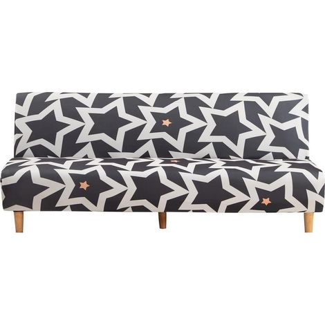 Funda para sofá cama plegable sin brazos, de 115 a 145 cm. (1/5)