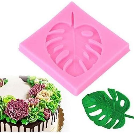 Moules à Gâteau - Fait Maison - Silicone - Rose - Compatible Congélateur - Lavable au Lave-Vaisselle (1/4)