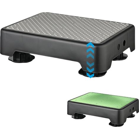 Marchepied antidérapant phosphorescent, marchepied portable jusqu'à 200 kg, réglable en hauteur sur 3 niveaux, aide à la montée et à l'entrée pour personnes âgées, enfants, salle de bain, voiture (1/5)