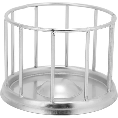 Bac Alimentaire pour Tortue en Acier Inoxydable - Plat pour Reptile avec Bordure Rond - Gamelle pour Terrarium et Animalerie (1/5)