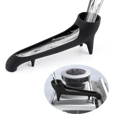 Este embudo depósito agua cafetera compatible máquinas espresso Breville, negro (1/4)