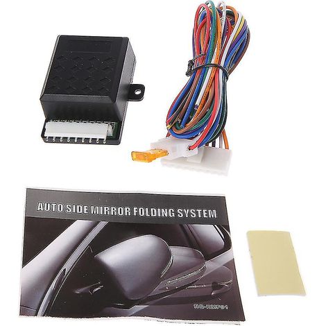 Système universel de pliage de rétroviseurs extérieurs de voiture, kit de pliage universel pour rétroviseurs extérieurs de voiture