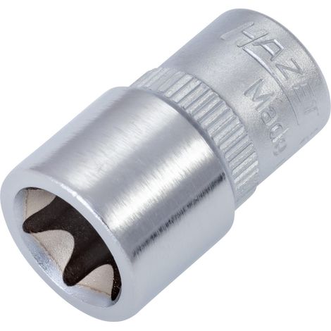 Hazet Steckschlüsseleinsatz 850-E12, 1/4 (6,3 mm) Vierkant hohl, Außen TX Profil, SW E12 (1/3)