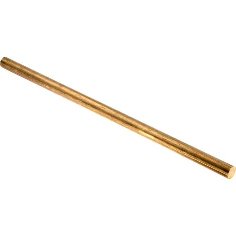 Rs Pro – Tige en laiton 15mm – Longueur 500mm – Filetage plomberie – Matériau CZ121/CW614N – Lot de 2 unités
