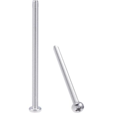 Vis métaux cylindrique Phillips Tête croix Vis fixation boulon 10Pcs (1/5)