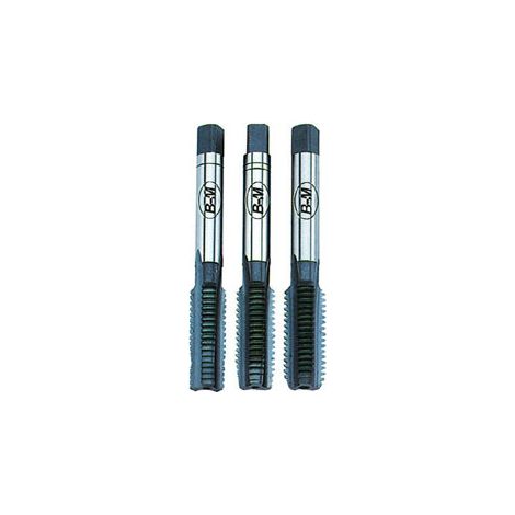 Juego de 3 Piezas de Machos HSS de BlueMaster M10X1.50M10X1.50