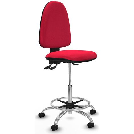 Piqueras y Crespo B0005RF Silla de Oficina Roja