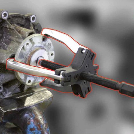 KS Tools 640.4203 Estrattore Universale a 3 Bracci, Tg. 1 (1/3)