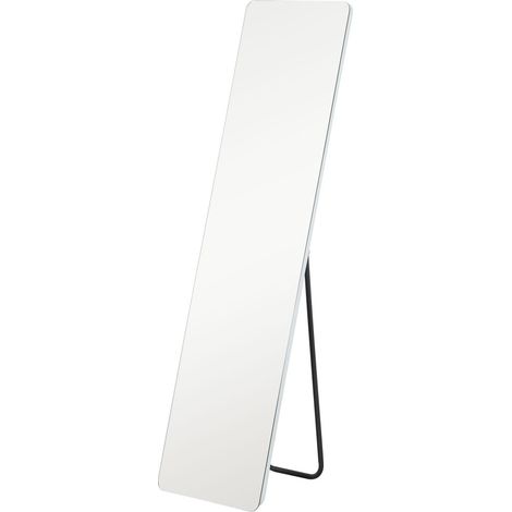 Miroir Plein Pied LED 150x40 cm Miroir sur Pied Lumineux 3 Couleurs Intensité Réglable Mural Tactile 19W (1/5)