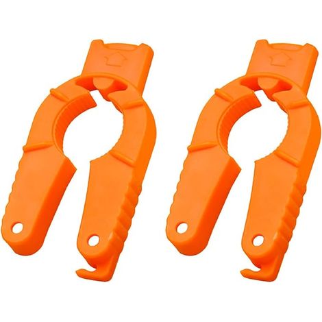 Lntyq Stück multifunktionaler, lustiger Flaschenöffner, 4-in-1-Flaschenöffner aus Kunststoff, einfacher Dosenöffner, Schraubdeckelöffner für Gläser, geeignet für ältere Menschen und schwache Hände (1/5)