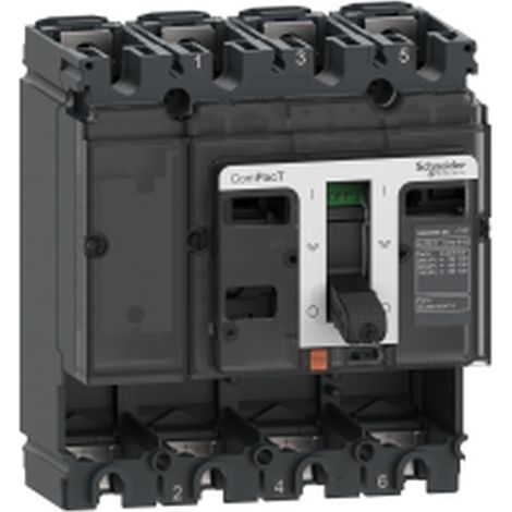 SCHNEIDER 250A 36kA DC 4-poliger Leistungsschalter für elektrischen Schutz.