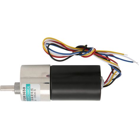 Moteur sans balais avec variateur de vitesse (24 V) pour machines-outils CNC XD-37GB36505 tr/min (1/5)