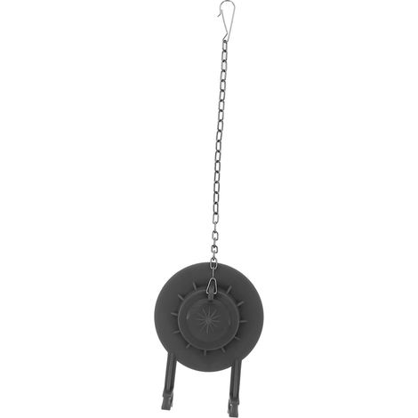 Clapet de Réservoir de Toilette en Pvc Noir Chaîne (1/5)