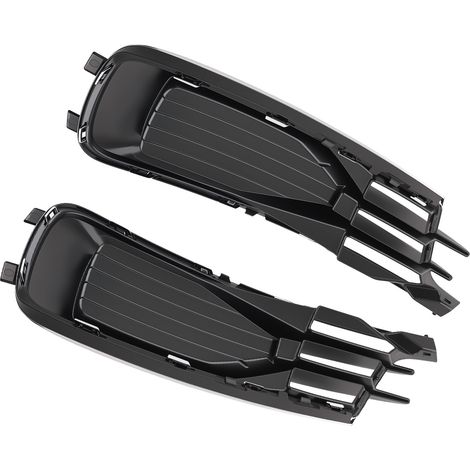 Front Bumper Fog Lamp Grille for Audi A6 C7 2014-2018 4G0807647T94 4G0807648T94