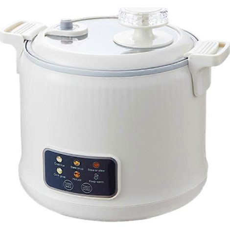 Cuiseur à riz électrique à pression de 1,8 L pour 1 à 2 personnes, multifonction, idéal pour le porridge et la soupe. (1/5)