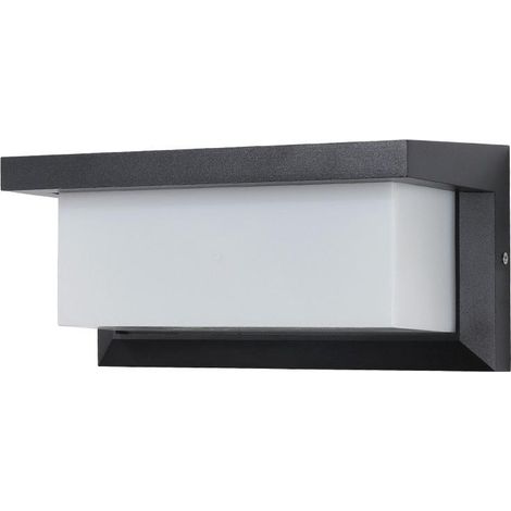 Led Applique Intérieur/Extérieur Blanche, Appliques De Lumière Murale, Étanche Lampe Extérieur Convient Pour Laccès Au Garage Terrasse Du Jardin (1/5)