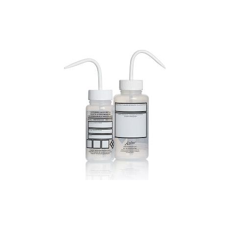 Bouteille de laboratoire RS PRO bouchon Blanc Non, 250ml, en Polyéthylène basse densité, à Col Large ( Prix pour Paquet de 5 )