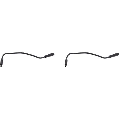 Dos aspiradoras tubulares para el cuerpo de la válvula PCV 4854265 para motores Cherokee 4.0L de 1997-2004.