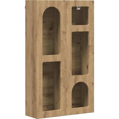 vidaXL  Hanging Cabinet  Artisan Oak 59 x 20 x 100 cm Engineered Wood