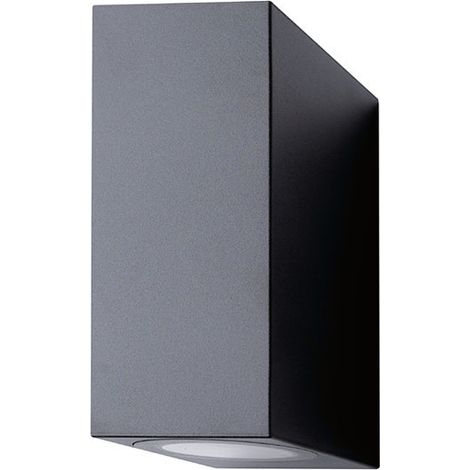 Aplique VEZ 2xGU10 IP44 Negro (1/2)