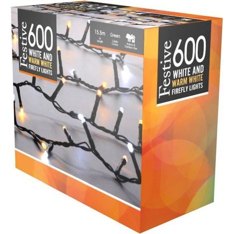 Firefly Lights - White & Warm White - 600 LED Lights (P036975) (1/5)