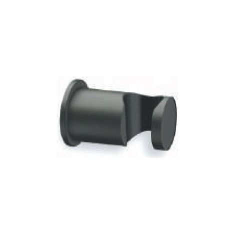 SUPPORT DOUCHETTE ROND MURAL NOIR LAITON - CRISTINA ONDYNA PD44913 (1/2)