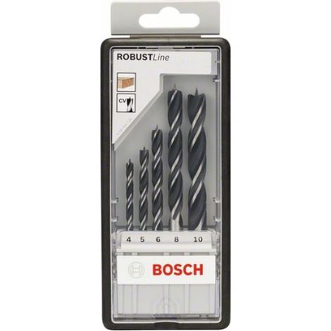 BOSCH Robust Line Set - 5 Puntas para madera - 2607010527
