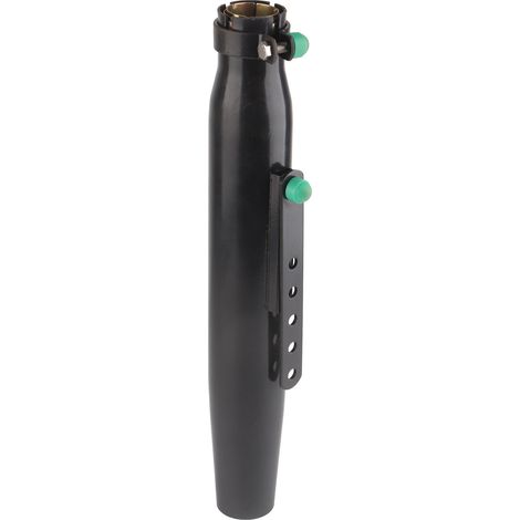 Pot d'échappement vintage pour moto, accessoire de remplacement en fer, 38/40/43/45 mm (noir) (1/5)