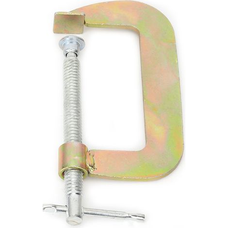 Lot de 3 serre-joints en C et en G pour le travail du bois et le soudage, avec poignée de maintien pour outil de menuisier (5 cm).