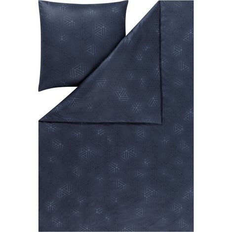 Set di biancheria da letto Estella 6898/606 Pippa Mako in jersey interlock, 140x200 cm, 2 pezzi (1/2)